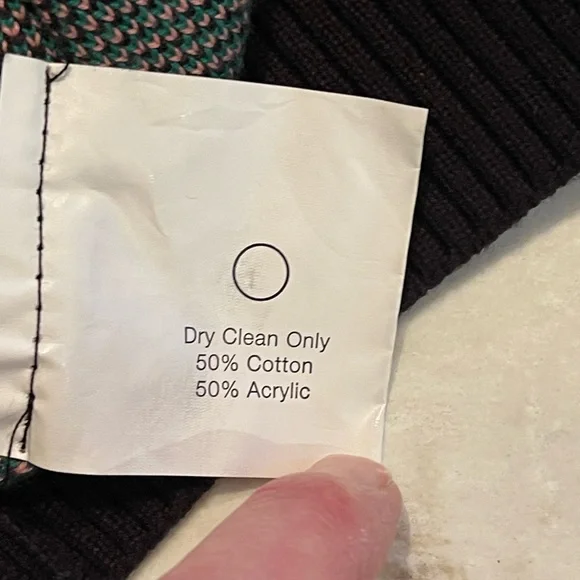 AWAKE NY Black & Green Crew Neck Relaxed Fit Sweater - Size Small - EUC - Picture 8 of 15